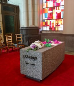 Notre-Dame de Laeken - Tombe du Cardinal Joseph Cardijn